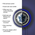 thumbnail image 3 of NHL Vintage Toronto Maple Leafs Neon Clock - 14 in Diameter, 3 of 5