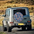 thumbnail image 5 of Yiaed Cute Popcorn Print Tire Wheel Cover, Waterproof Spare Tire Cover Fit for Jeep, Truck,Trailer, RV, SUV, Camper and Most Vehicle-17 inch, 5 of 6
