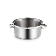Cook N Home Basics 11 Quart Steam Canner Juice Extractor with Water / Cooking Pan, Mirror Satin Stainless Steel, Juice Pan, Strainer/Loading Pan, Lid, and Hose with Clamp