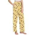 thumbnail image 2 of joogoo Women Cute Monkey Banana Pajamas Pants Lounge Bottoms Pjs with Pockets XXL, 2 of 8