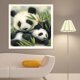 thumbnail image 4 of Cuadros Decorativos 5D diamante Panda amor pintura DIY punto de cruz costura artesanía decoración del hogar JShteea Nuevos Originales, 4 of 7