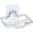 White, variant on LSLJS Soap Dish Holder, Bathroom Organizers and Storage Wall Mounted Stainless Steel Soap Bar Holder Self Adhesive No Drilling Soap Tray Organizer Sponge Holder for Bathroom Kitchen Toilet