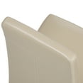 thumbnail image 4 of Simpli Home Acadian Parson Dining Chair (Set of 2) in Satin Cream, 4 of 12