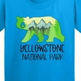 thumbnail image 4 of Inktastic Yellowstone National Park Mountains and Bear Shape Youth T-Shirt, 4 of 5