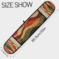 thumbnail image 3 of Yayeee Double Oven Mitt Kitchen Heat Resistant Baking 35" x7" Quilted Glove, Abstract Desert Pattern, 3 of 6
