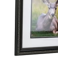 thumbnail image 4 of ArtToFrames 14x17" Matted Picture Frame with 10x13" Single Mat Photo Opening Framed in 1.25" Antique Black and 2" Porcelain Mat (FWM-5106-14x17), 4 of 7