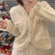 thumbnail image 1 of Xiaoxiangfeng-suéter, chaqueta para mujer, primavera 2024, nuevo estilo, cárdigan de diseño dulce de gama alta, top para mujer en, 1 of 3