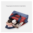 thumbnail image 3 of Bolso Bolso Cuadrado Cosmético Belug, Café Azul, 3 of 5