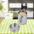 thumbnail image 1 of Tarro De Almacenamiento Sellado, Recipiente De Almacenamiento De Alimentos Sellado De Acero Inoxidable 304 Con Tapa, Recipiente Portátil Para Azúcar, Té, Café, Granos, Para Uso, 1 of 7