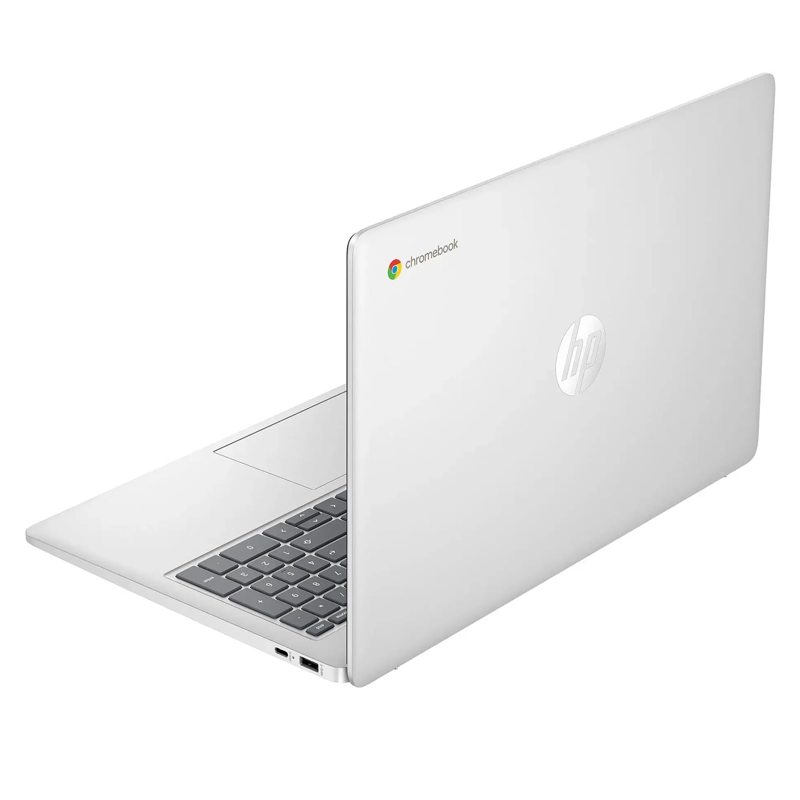 HP 15.6" Chromebook Laptop, Ultra Light Business Laptop, Intel Processor N200, 8 GB LPDDR5 RAM, 64 GB eMMC, Intel UHD Graphics, Long Battery Life, HD Webcam, WiFi 6, Bluetooth, Chrome OS, Silver