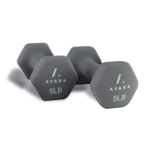 Juego De Mancuernas De Neopreno De 5lb Ayara MAN05LB