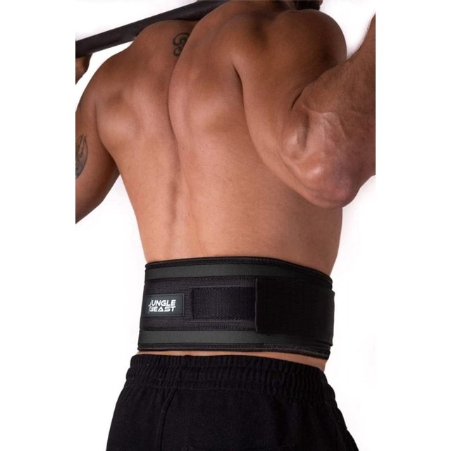 Cinturón de levantamiento de pesas - Soporte lumbar para entrenamientos pesados de gimnasio y crossfit - Unisex