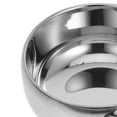 thumbnail image 4 of Cuenco de afeitar de acero inoxidable con tapa, taza para afeitar, cuenco para jabón de afeitar, cuenco para crema de afeitar para hombres, accesorios de barbería para el hogar y el salón, 4 of 8