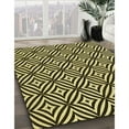 thumbnail image 3 of Ahgly Company Machine Washable Indoor Square Transitional Midnight Gray Area Rugs, 4' Square, 3 of 7
