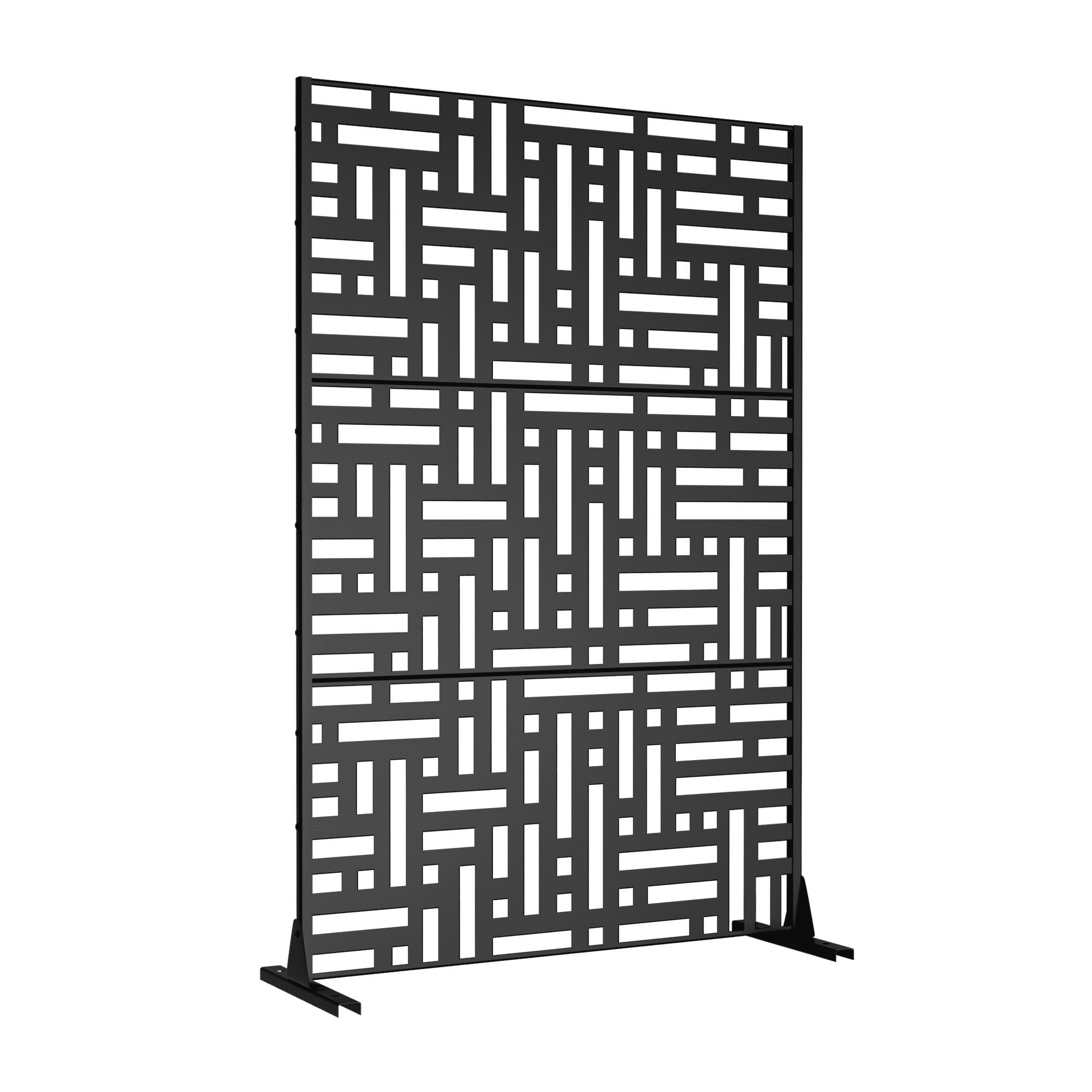 MAYEERTY 72x47 Privacy Screen Fence, Heavy Duty Fence Privacy Screen Outdoor，3-Piece Set