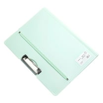 YIMWNYI A3 File Folder Plastic Document Holder with Clip, Durable Storage for Exam Papers, Office and Home Organization, Perfect for Reports and Large Materials, Easy to Use and Clean