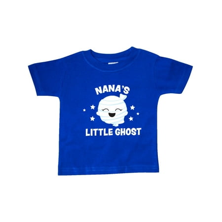 

Inktastic Cute Nana s Little Ghost with Stars Gift Baby Girl T-Shirt