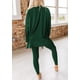 thumbnail image 2 of Conjunto de 2 Piezas para Mujer PRETTYGARDEN Verde Oscuro S, 2 of 8
