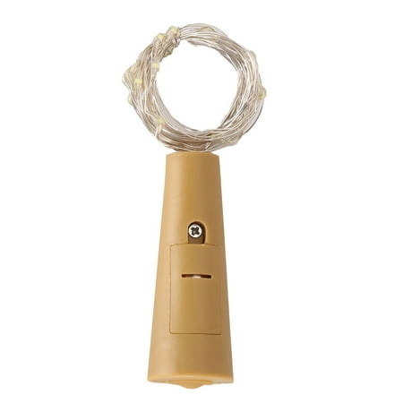 

1 pc Flashing Cork Shaped LED Night Starry Light Wine Bottle Lamp for Party Deco