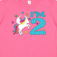 thumbnail image 4 of Inktastic I'm Two- Unicorn Second Birthday Boys or Girls Baby T-Shirt, 4 of 5