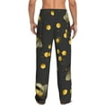 thumbnail image 3 of Goofa Bumblebee Printed Soft Pajama Pants for Men, Wide Leg Comfy Casual Lounge Yoga Pants-Medium, 3 of 9