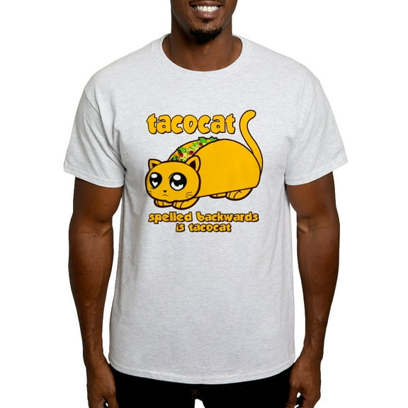 CafePress - Funny! Taco Cat T Shirt - Men's Classic Graphic T-Shirt