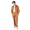 thumbnail image 4 of Dickies Men's Long Sleeve Work Shirt, Brown Duck, S, 4 of 5
