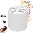 thumbnail image 1 of Lilyrhyme Sound Machine, Portable Bluetooth Speaker in Macaroon Color, Portable Sound Machine for Sleepingm, Travel White Noise Sound Machine, Mini Sound Machine for Travel, Rechargeable (White), 1 of 7