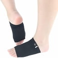 thumbnail image 4 of XIRQI Compression Arch Support with Pad,Arch Brace for Flat Feet Cushions Women&Men,Plantar Fasciitis Sleeves Shoe Insert Insole,Helps Foot Pain Relief Black, 4 of 13