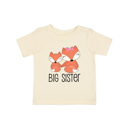 

Inktastic Fox | Big Sister Gift Baby Girl T-Shirt