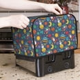 thumbnail image 7 of Haiem Cartoon Space Print Toaster Covers 2 Slice Wide Slot,Bread Dust Cover & Fingerprint Protection,Bread Machine Cover,Appliance Covers, 7 of 7