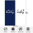 thumbnail image 2 of LHSHID Hubby and Wifey Blanket Wedding Gifts For Couples Unique Bridal Shower Mr and Mrs Gifts Bride To Be Gifts His And Her for Newlywed Christmas Anniversary Married Gifts 30"x40", 2 of 7