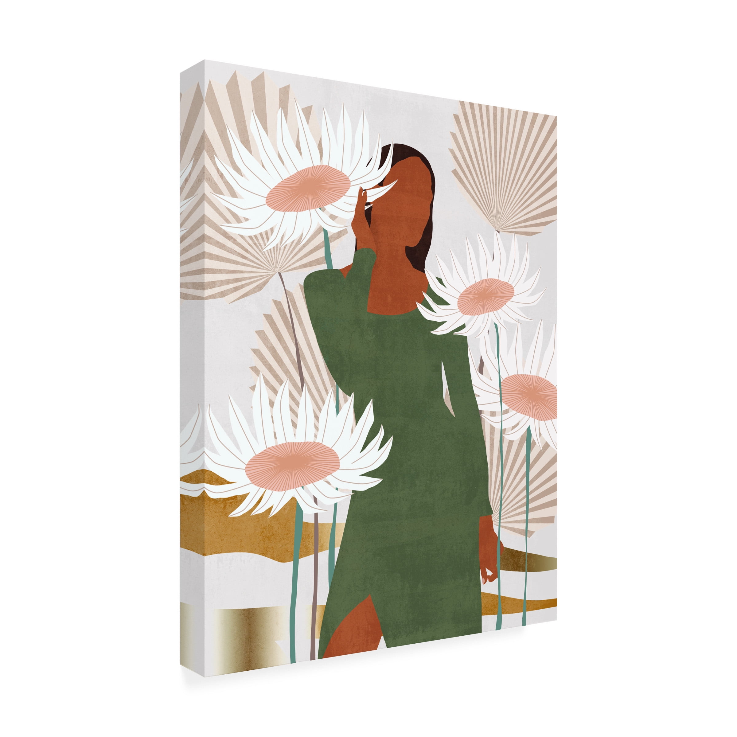 Melissa Wang 'Sun Kissed Woman IV' Canvas Art