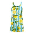 thumbnail image 4 of FVWITLYH Robes Femmes Robe de Plage Femme Couleur Unie Sans Manches Dos Nu Camisole Mini Robe d'Été de Fête Argent,TG, 4 of 5