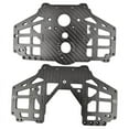 thumbnail image 4 of Placa de protección lateral exterior izquierda y derecha de fibra de carbono para caja de velocidad media 1/8 EJE SÓLIDO, 4 of 5