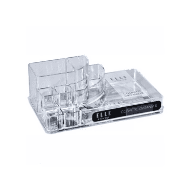 Acrylic Cosmetic Organizer – Clear Makeup & Skincare Storage, Holder for Brushes & Beauty Supplies