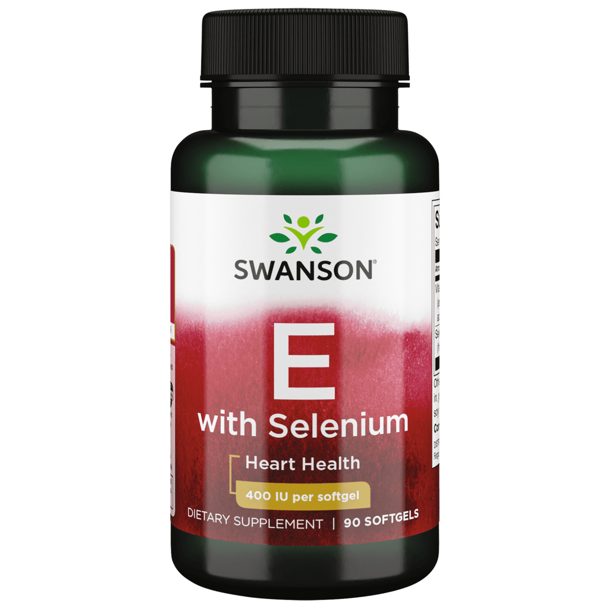Swanson Vitamin E with Selenium 90 Softgels