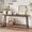 gray, variant on Garderth Farmhouse Console Table,Long Entryway Table With Storage,2-Tier Narrow Sofa Table Behind Couch,Industrial Entry Table For Living Room Hallway Foyer