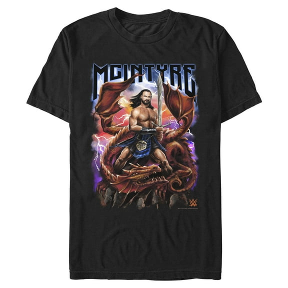 Mens WWE McIntyre Dragon T Shirt
