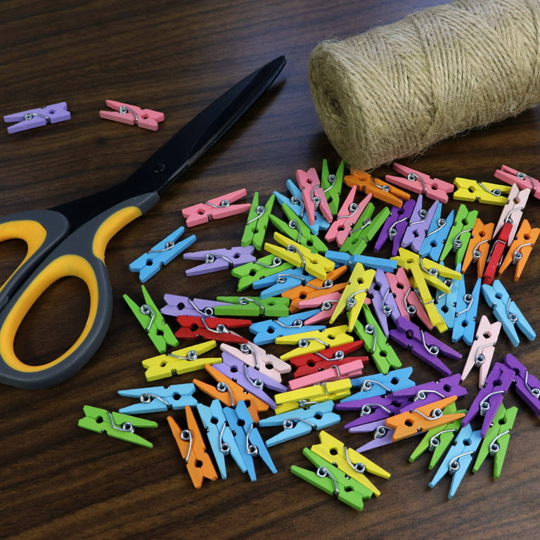 15 Clothes Pins Vintage Clothespins Plastic Clothespins Crafts