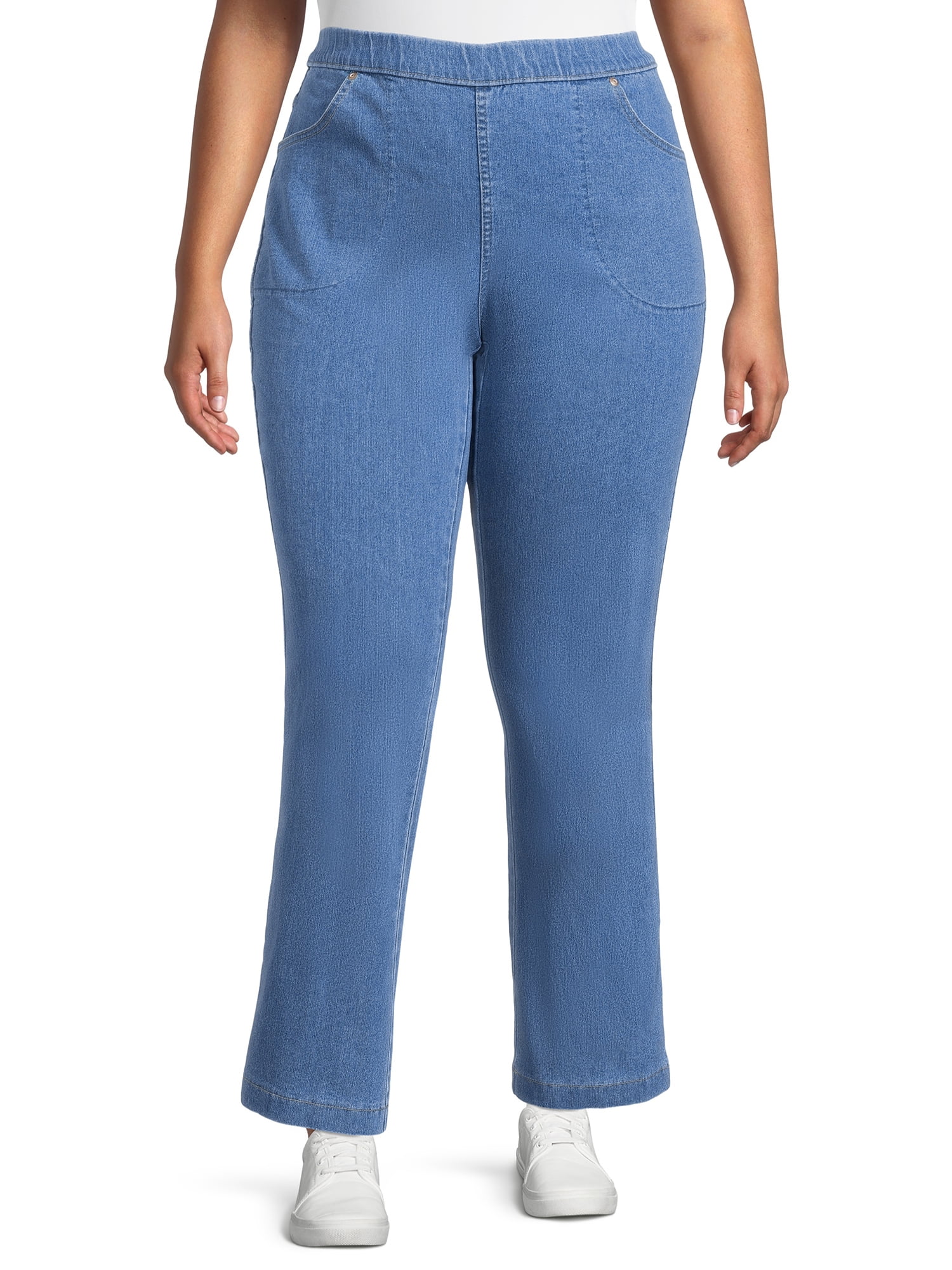 Buy Just My Size Women's Plus Size 4 Pocket Stretch Bootcut Jeans, 2