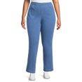 thumbnail image 2 of JMS Just My Size by Hanes Women's Plus Size 4 Pocket Bootcut Jeans, Single and 2-Pack, 2 of 10