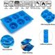 thumbnail image 3 of 3 Pcs Mini Ring Cake Tin, Silicone Baking Cake Mould, Fluted Round Cake Pan, Silicone Cake Moulds for Baking, Fluted Tube Cake Pan for Baking Tray, 3 of 5