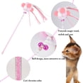 thumbnail image 4 of Cat Teaser Wand Creative Plush Tassel Bell Cat Teaser Toy Cat Interactive Toy, 4 of 10
