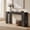Black, variant on Fnova 70.9" Extra Long Console Table, Wide Sideboard Sofa Table, Farmhouse Entryway Table Behind Couch Accent Table for Living Room Hallway Home Decor Furniture