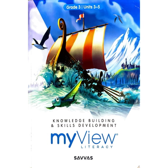 myView Literacy Student Interactive Grade 3 Units 3-5, c. 2025, 9781428552128, 142855212X - New