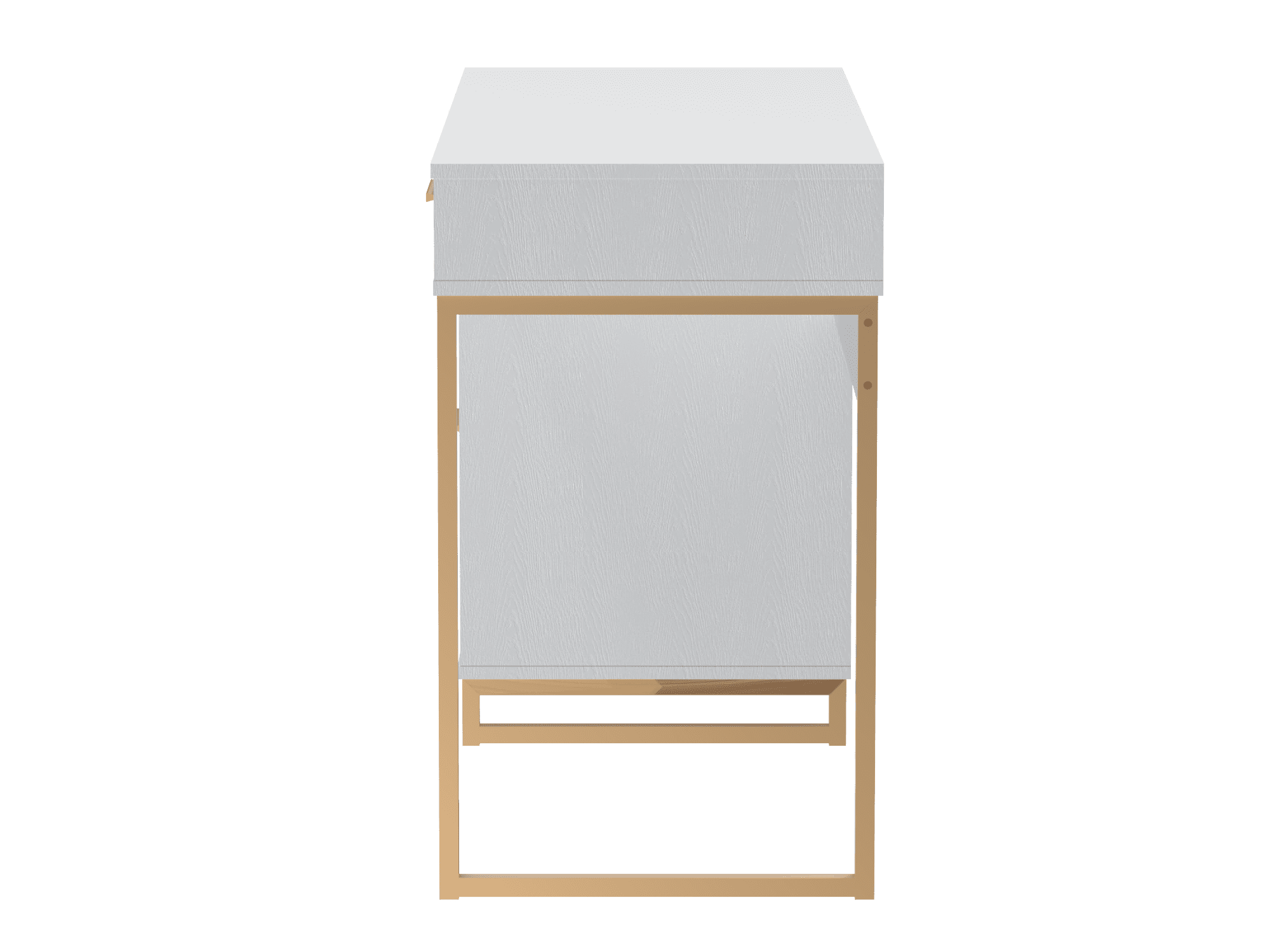 Mainstays Bureau d’écriture en bois et métal avec 1 tiroir et 1 porte pour adulte adolescent, 29,92 po. Mainstays Bureau d’écriture en bois et métal