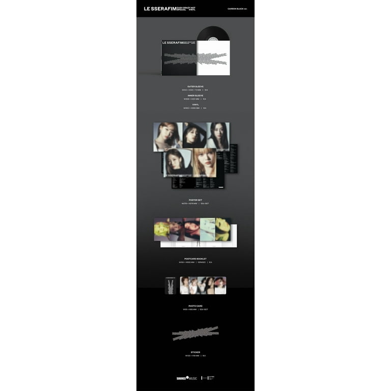 ルセラフィム スペシャルLP Le Sserafim - 'EASY-CRAZY-HOT' SPECIAL VINYL - Music & Performance