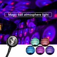 thumbnail image 2 of Usb Car Roof Star Night Projector Light Sound Activated Led Interior Lamp, 4 Colors- 9 Functional Modes, Ajustable Romantic Atmosphere Ambient Light- Feliz Sencillez, 2 of 5
