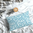 thumbnail image 5 of Yiaed Blue Snake Print Brushed Microfiber Envelope Pillowcases, Standard,Envelope Closure Pillow Cases(No pillow core)-16"x24", 5 of 6
